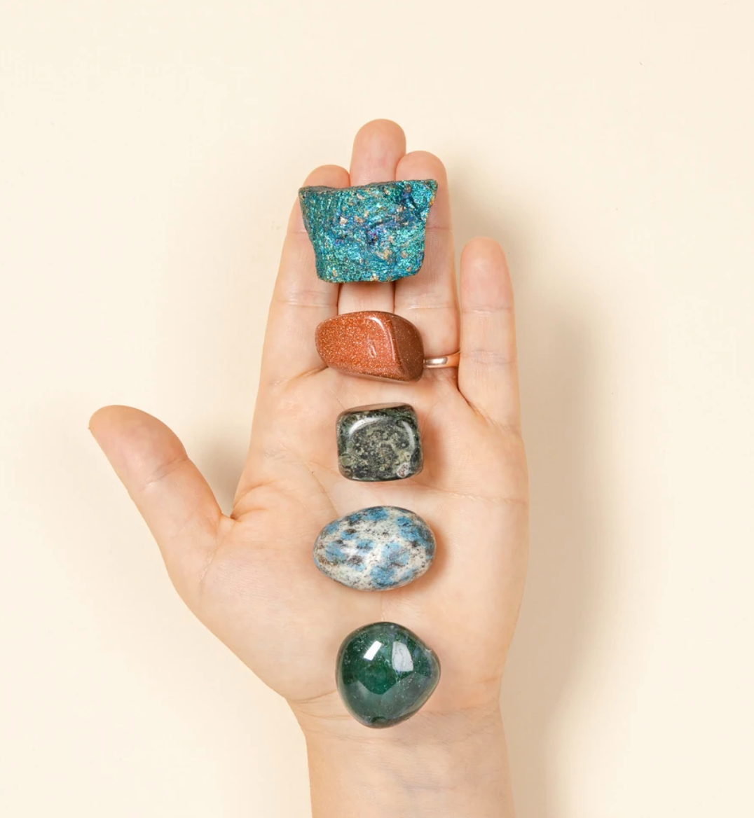Load image into Gallery viewer, Aquarius Crystal Kit by Spirit Daughter
